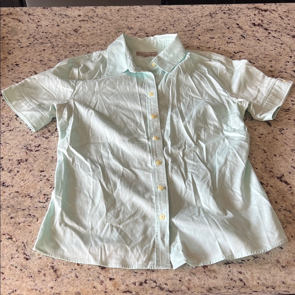 Women’s Banana Republic Mint Green Shirt